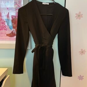 Aritzia Babaton Wrap Dress